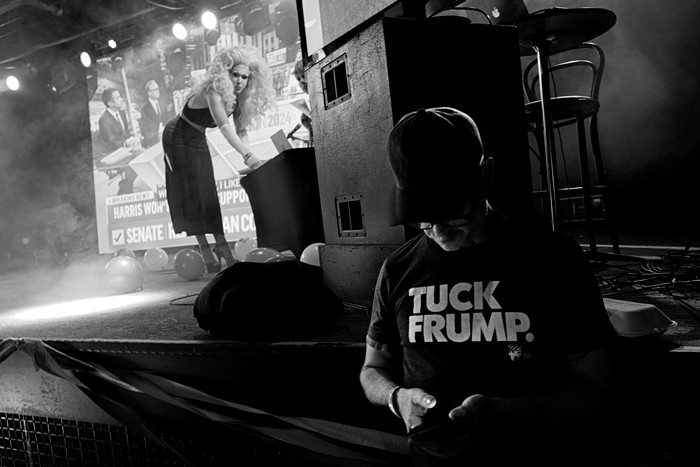 Scenes from Election Night in Seattle